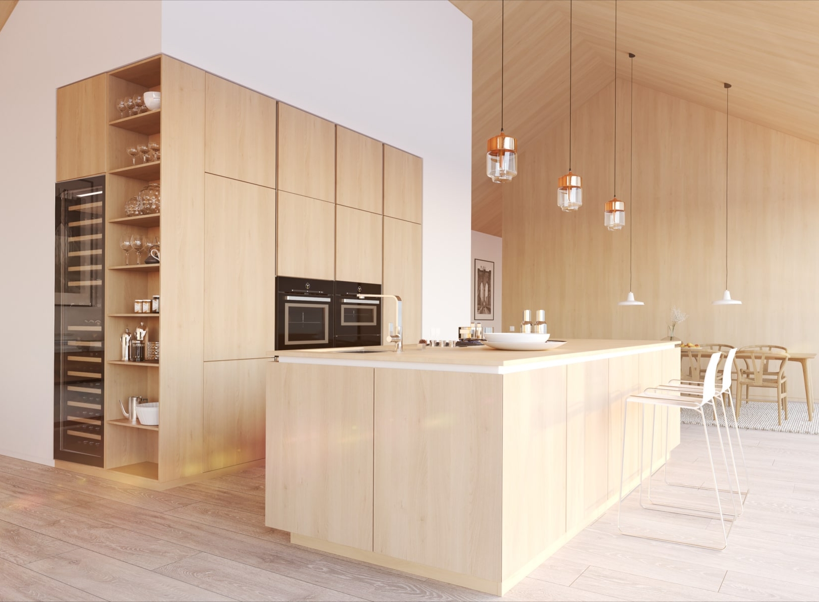 Peinture sur bois intérieurs