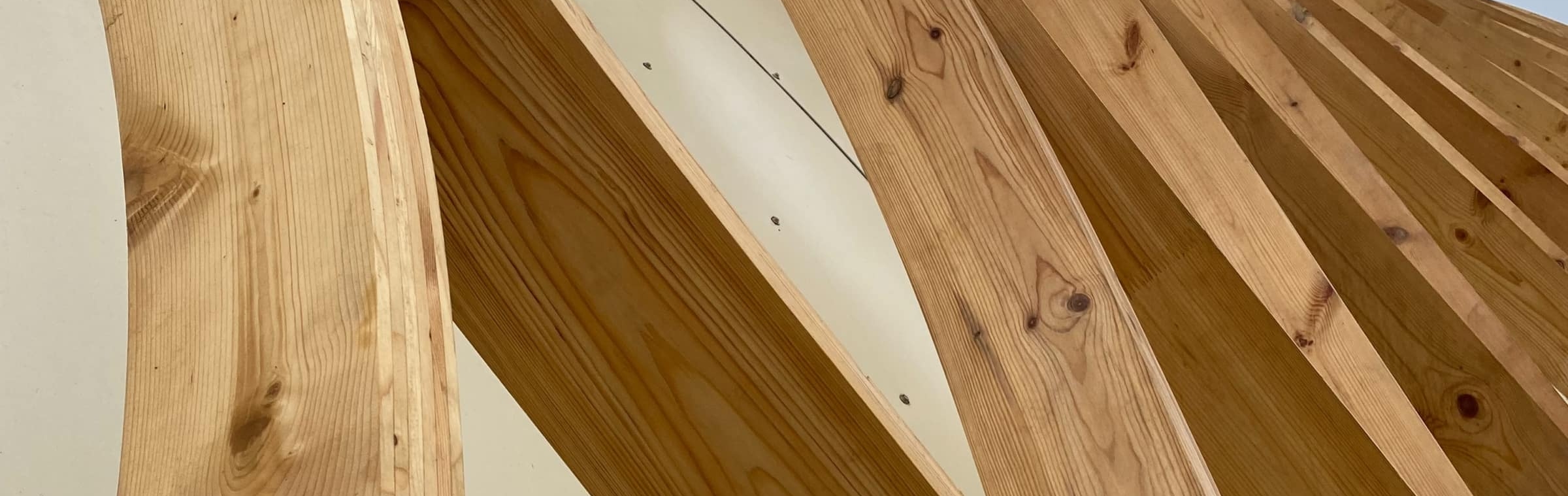 Different types of painted wood